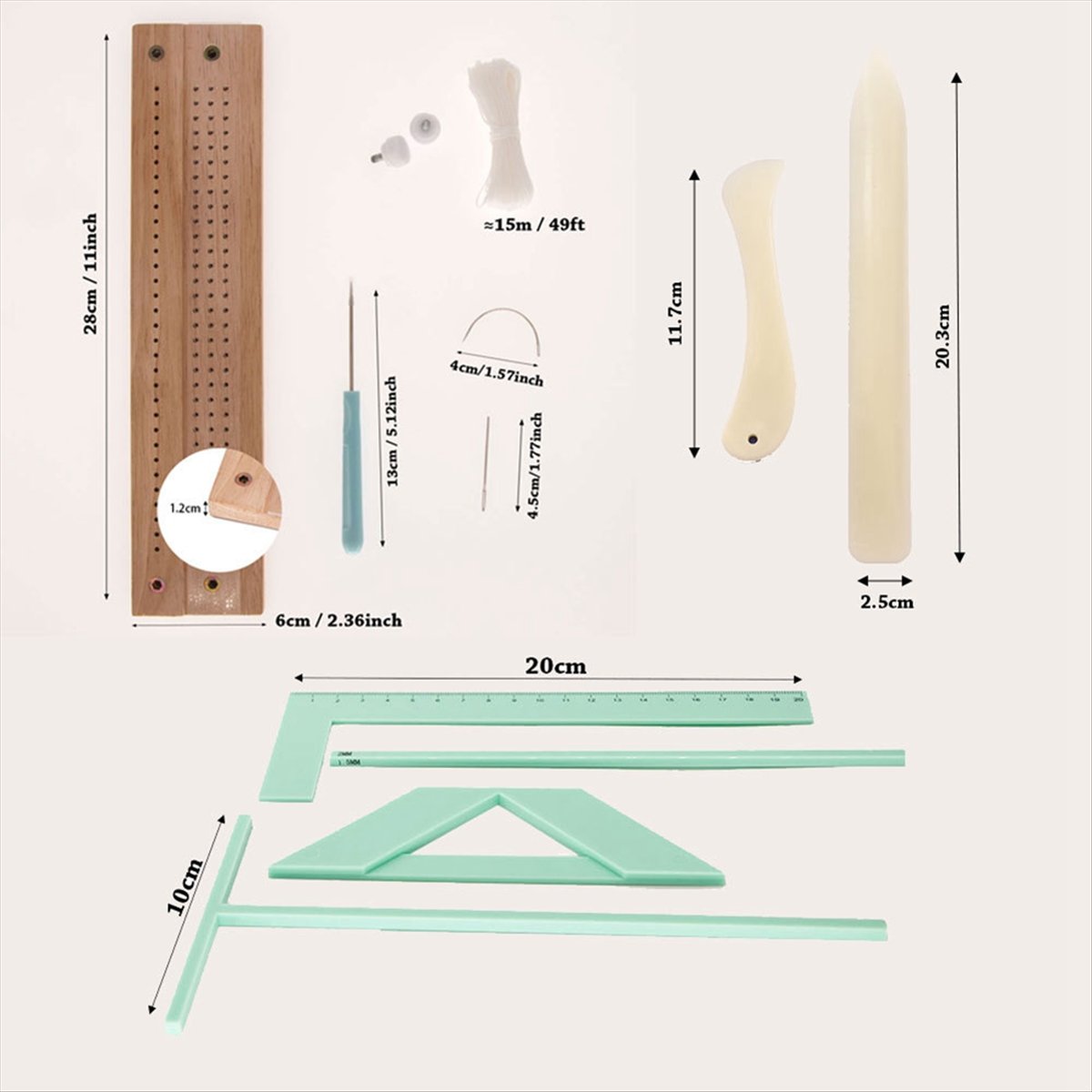 Bookbinding Supply Kit - T32C Nowa Przewodnica do Okładek Książek