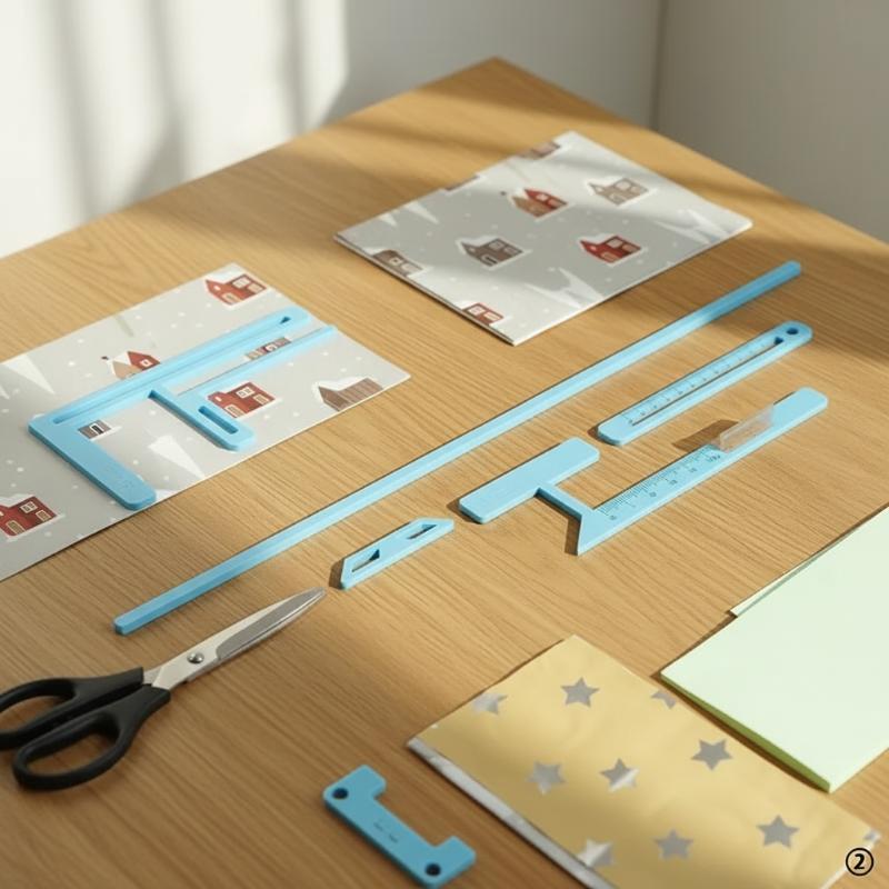 Bookbinding Supply Kit - 6-częściowy zestaw narzędzi do oprawy książek