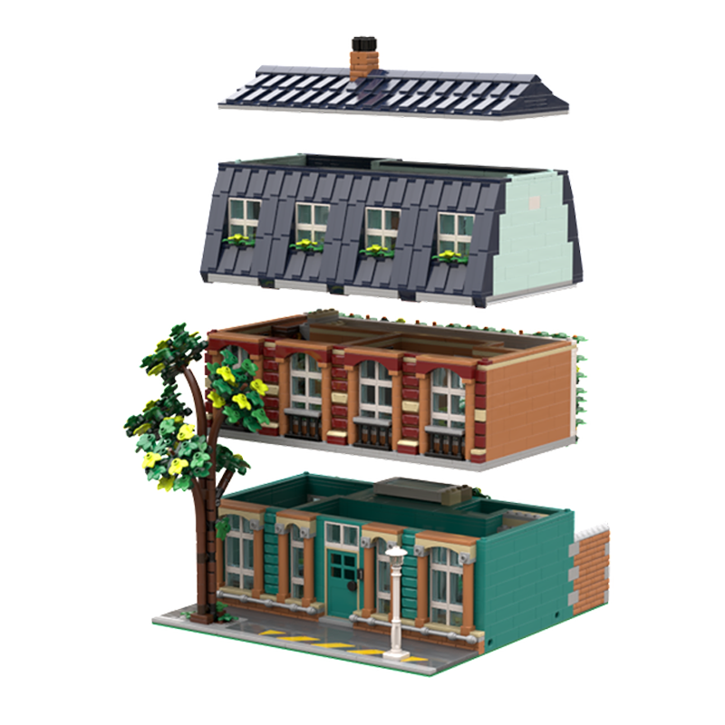 3332 elementów MOC Modularne B – Art Craft Ideas For School recenzja i cena