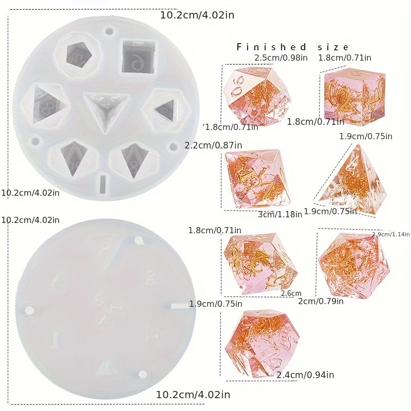 1 zestaw form silikonowych do  – Resin Casting Mold recenzja i cena
