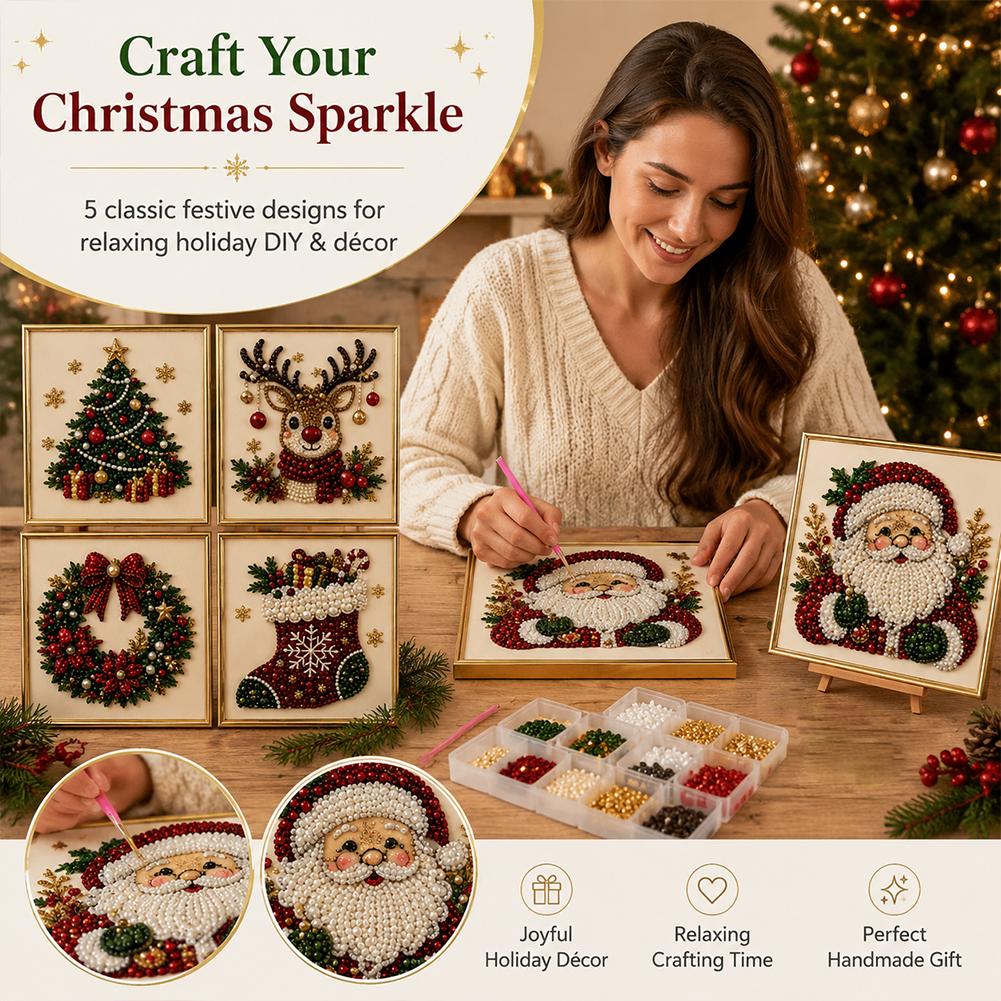Świąteczny Zestaw DIY z Perłam – Art Craft Gifts For Adults recenzja i cena