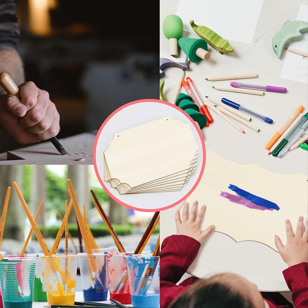 A56K 24 szt. Niewykończone dre – Art Craft Door recenzja i cena