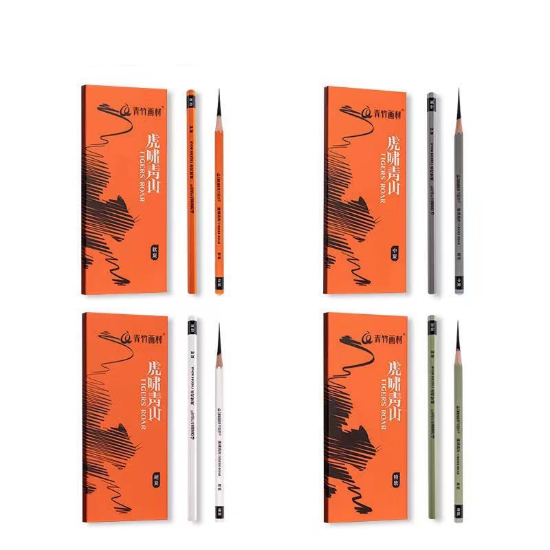 10 paczek szkic czarny ołówek  – Sketching Charcoal Set recenzja i cena