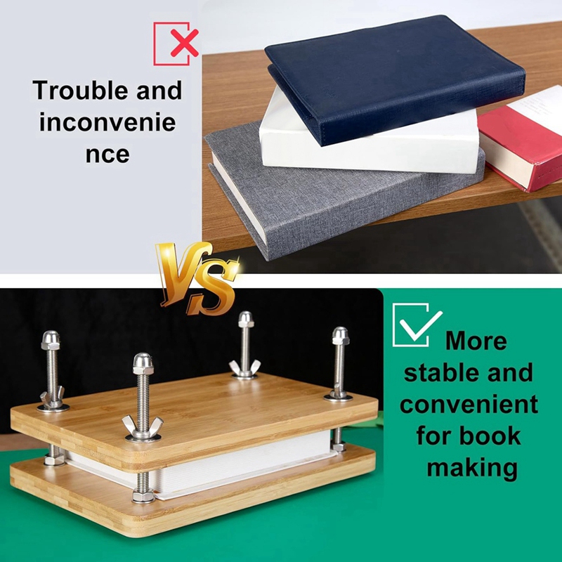 Zestaw do oprawy książek, drew – Bookbinding Supply Kit recenzja i cena