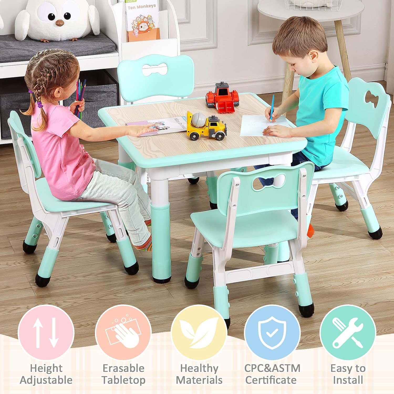 TackView 23-calowy zestaw stoł – Art Craft Toddlers recenzja i cena