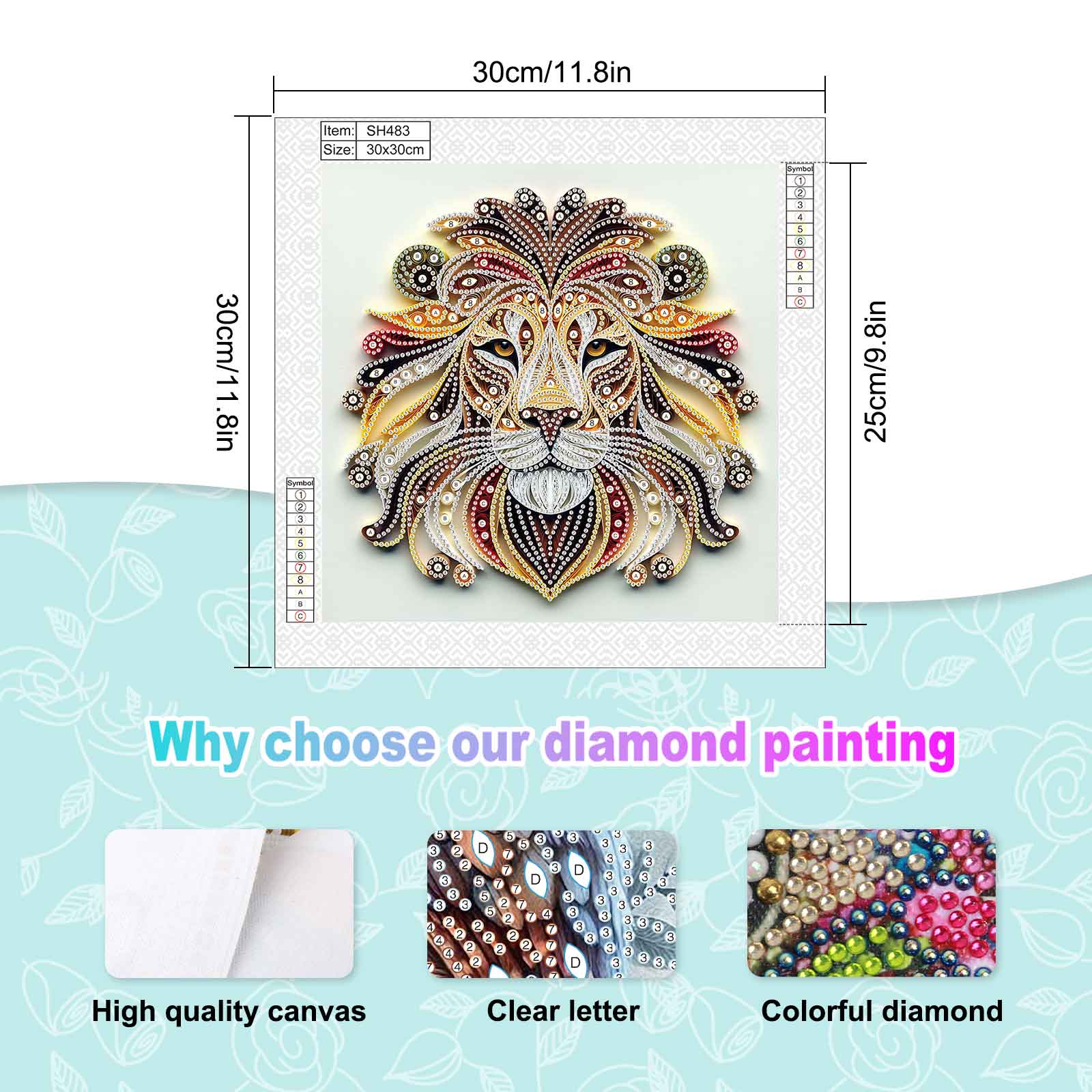 Zestawy diamentowe o specjalny – Art Craft Lion recenzja i cena