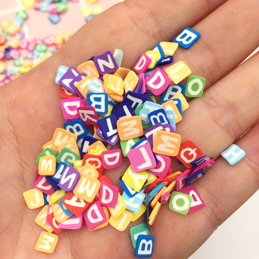 50 g/partia 5mm kwadratowe lit – Letter S Art Craft recenzja i cena