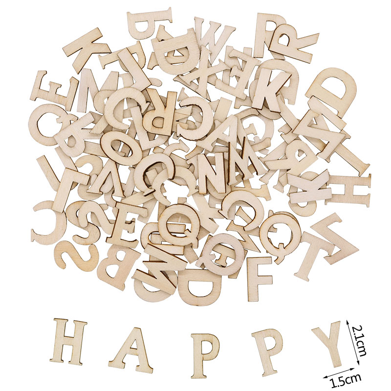 100 sztuk drewno alfabet angie – Letter S Art Craft recenzja i cena