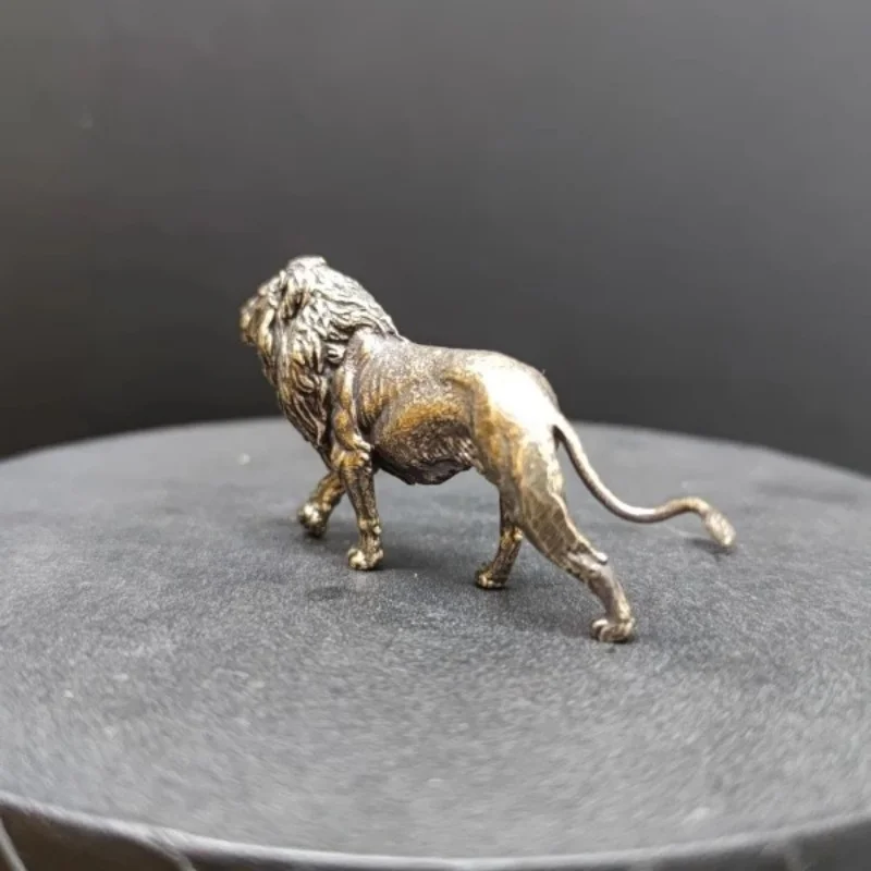 Mini Mosiężna Rzeźba Lwa, Ręko – Art Craft Lion recenzja i cena
