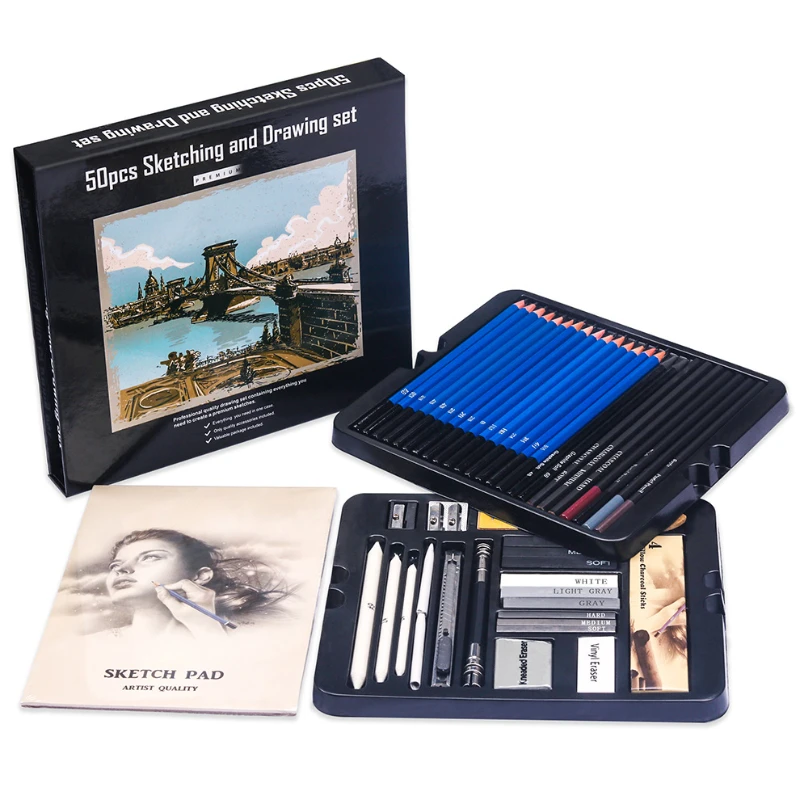 Zestaw kredek do szkicowania 5 – Sketching Charcoal Set recenzja i cena