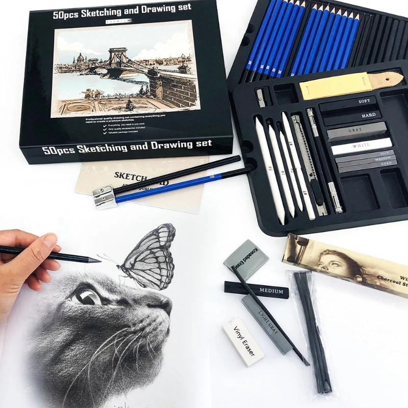 Zestaw kredek do szkicowania 5 – Sketching Charcoal Set recenzja i cena
