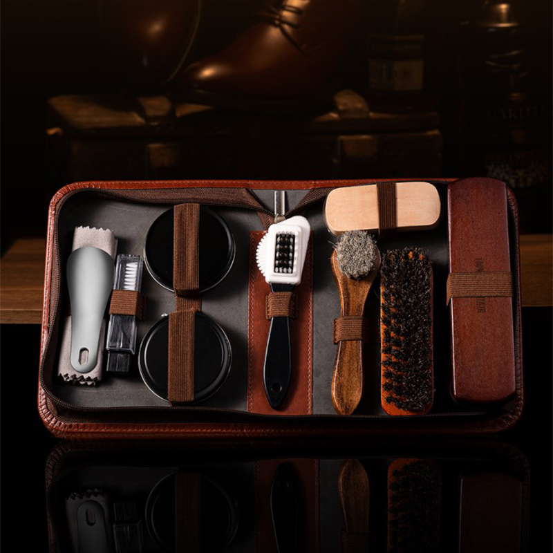 Zestaw szczotka do butów z wło – Leather Tooling Kit recenzja i cena