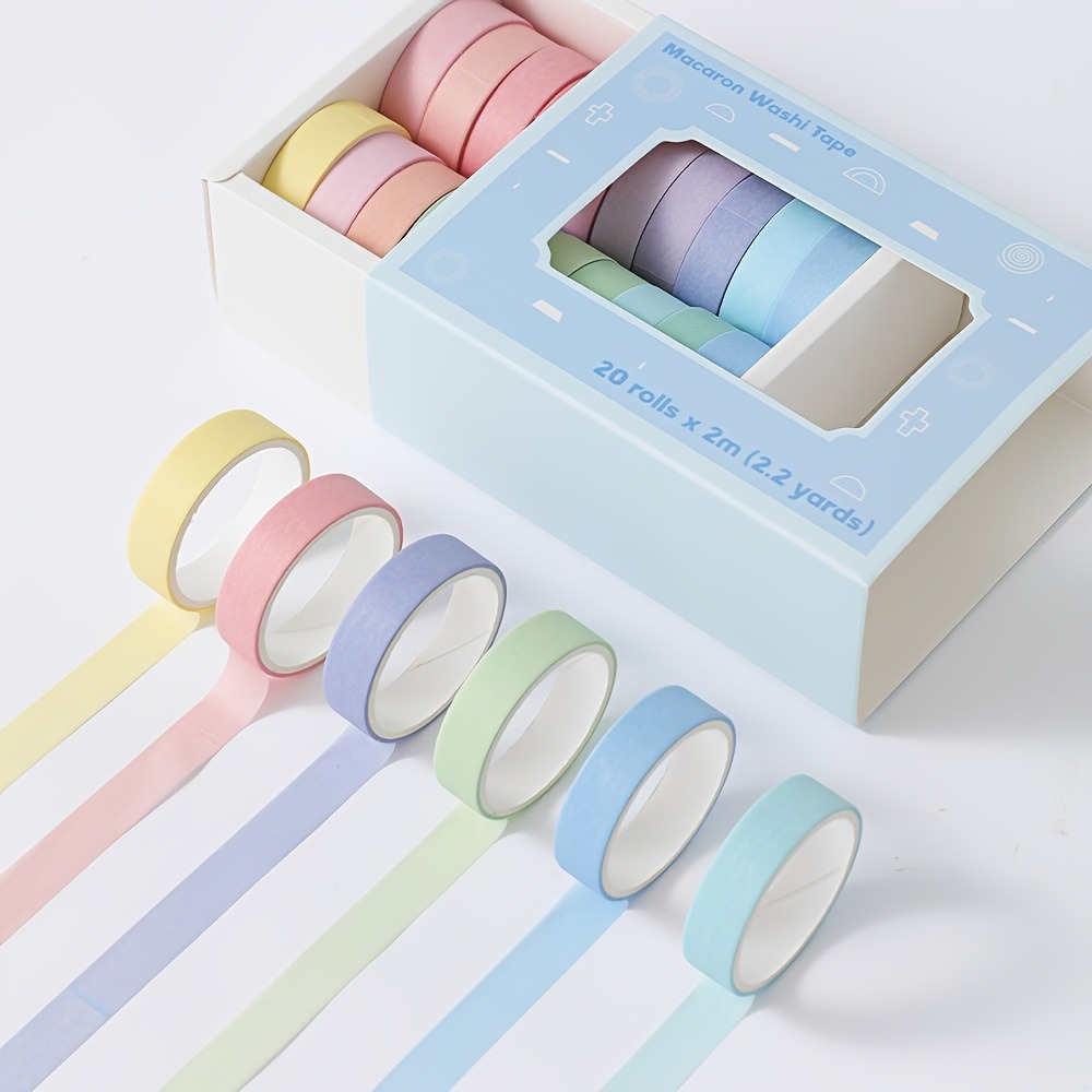 20 rolek taśmy makaronkowej, s – Art Craft Stationery recenzja i cena