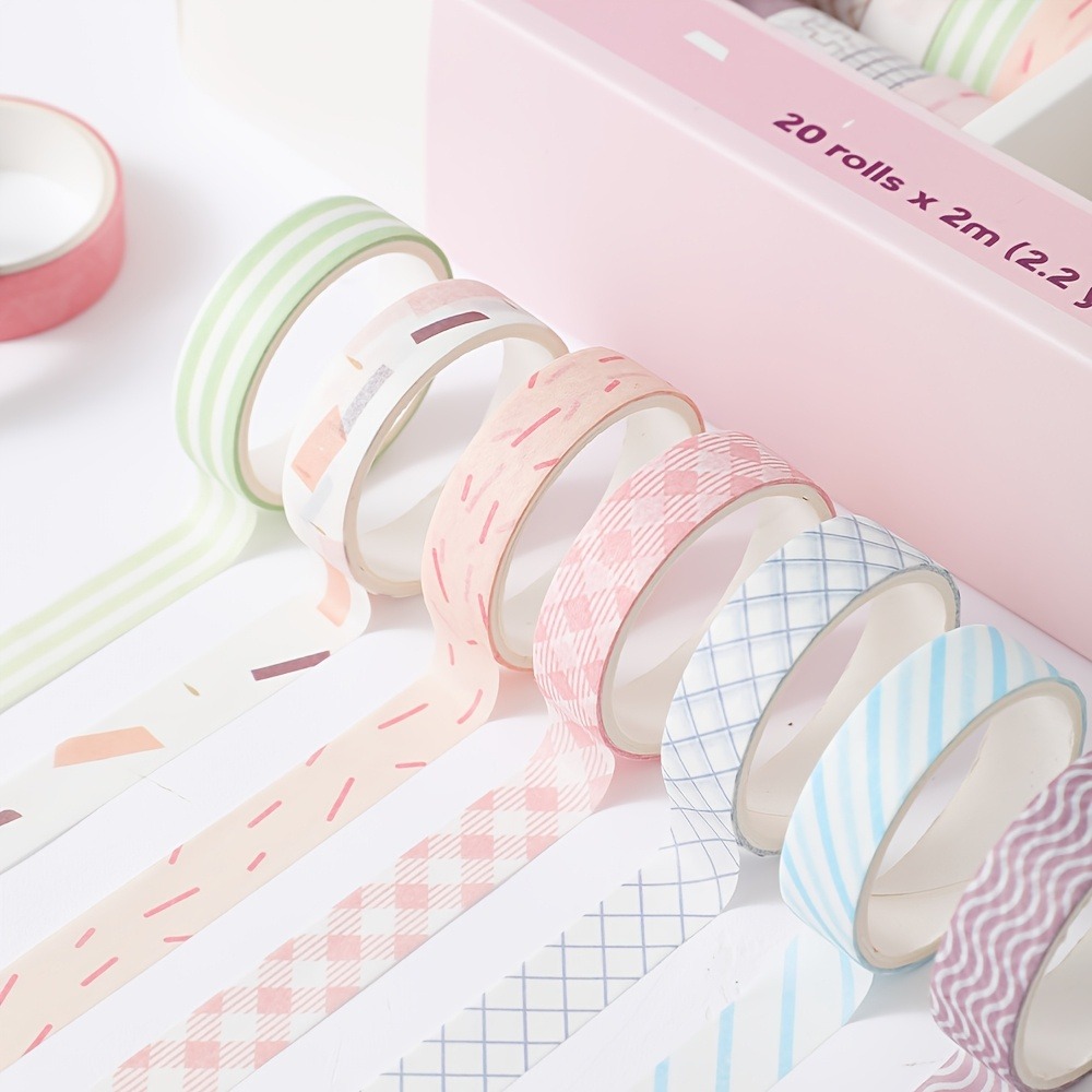 20 rolek taśmy makaronkowej, s – Art Craft Stationery recenzja i cena