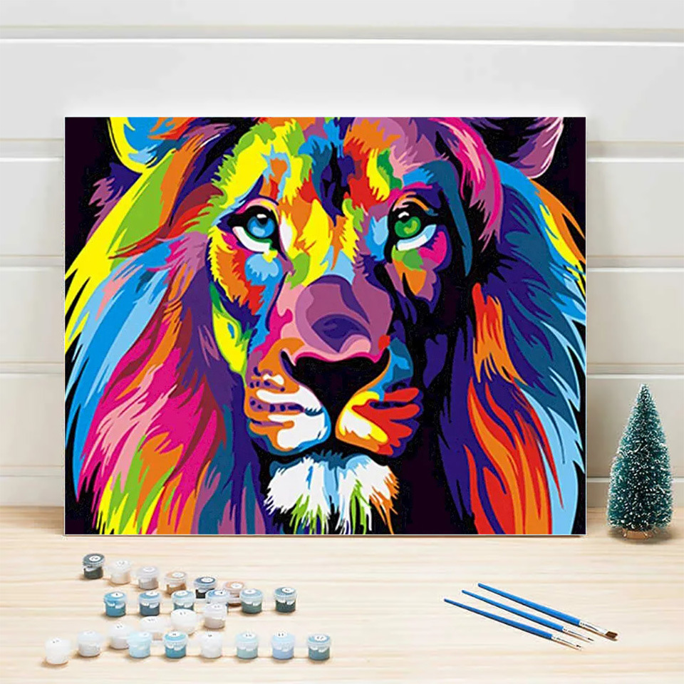 AZQSD Adult Paint By Numbers A – Art Craft Lion recenzja i cena