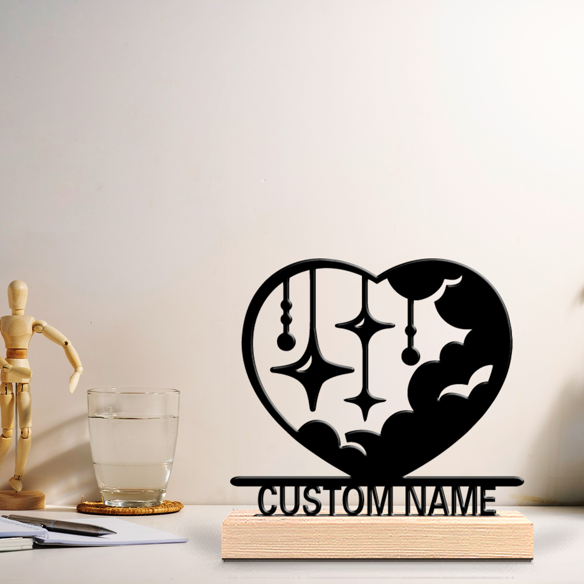 1 szt. Modna metalowa statuetk – Art Craft Love recenzja i cena