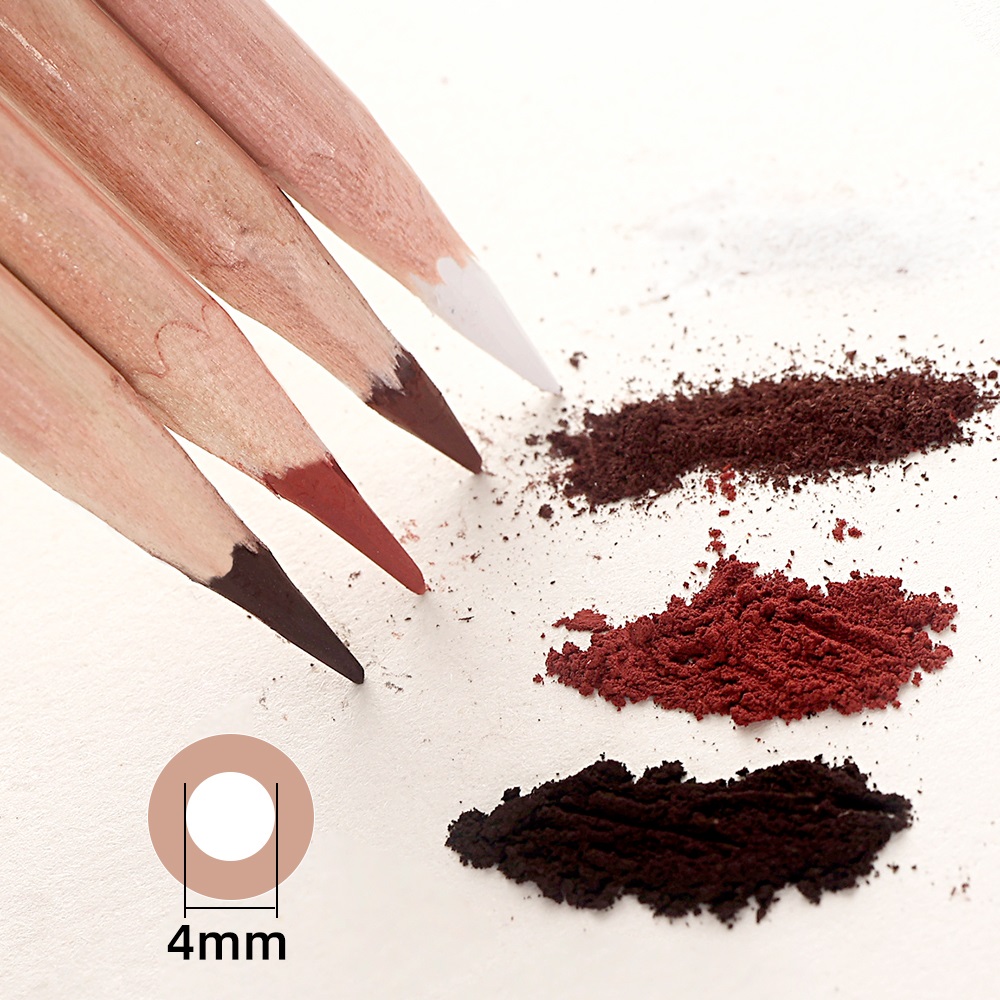 4 szt. Profesjonalny zestaw oł – Sketching Charcoal Set recenzja i cena