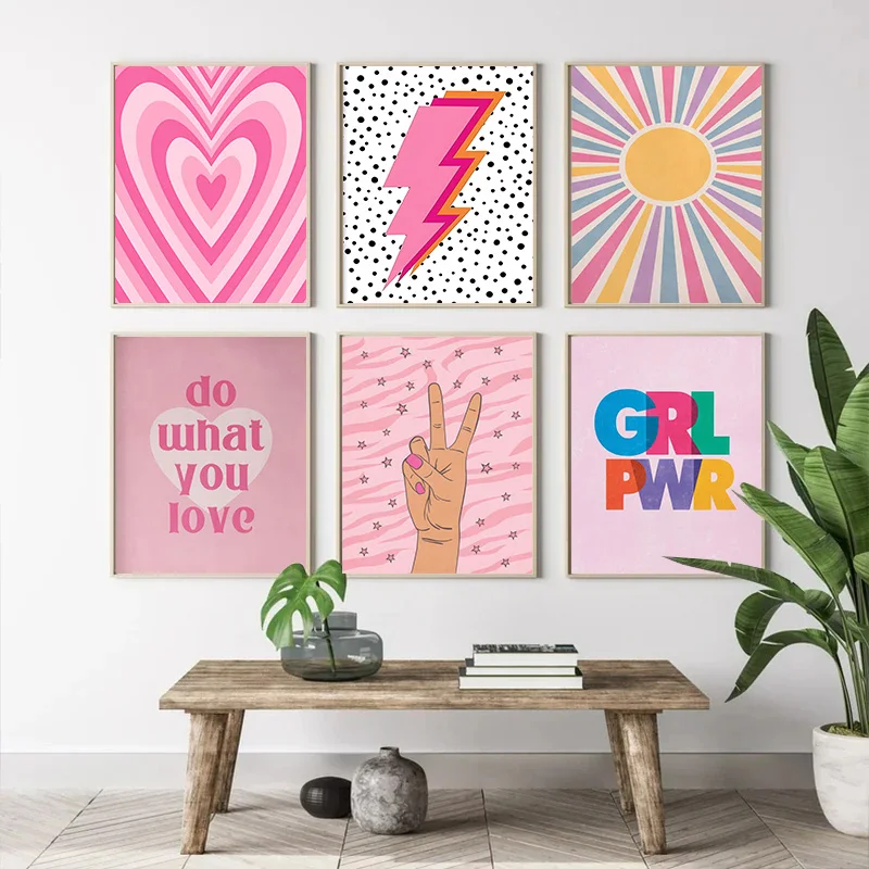 Abstrakcyjny Różowy Gradient B – Art Craft Love recenzja i cena
