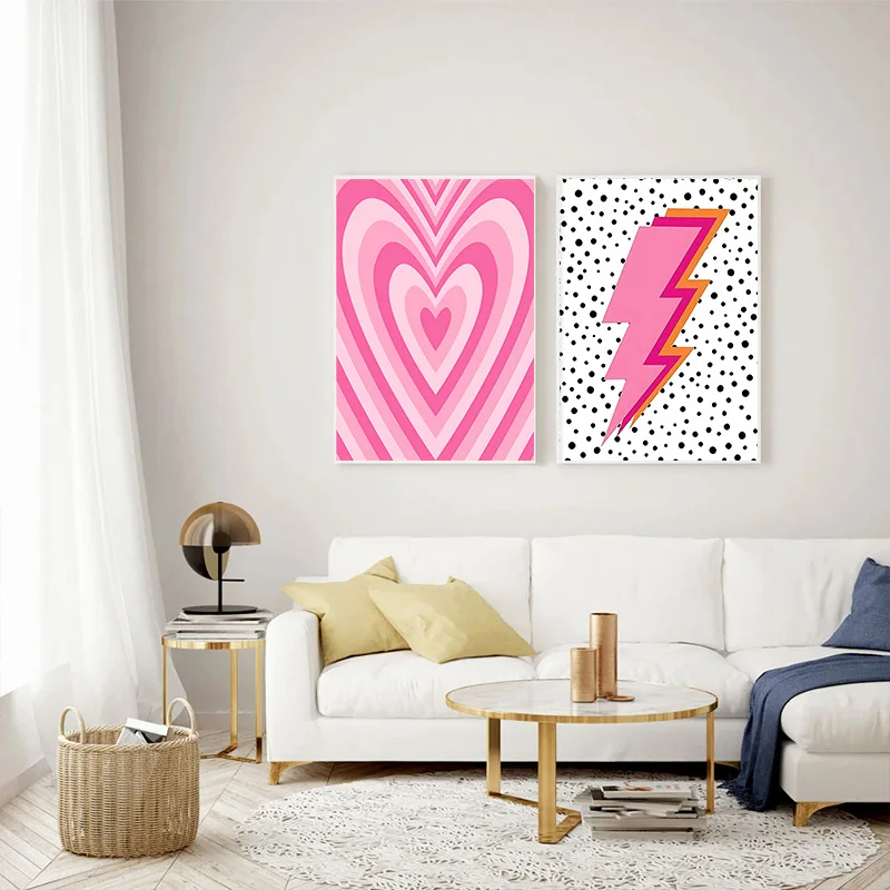 Abstrakcyjny Różowy Gradient B – Art Craft Love recenzja i cena
