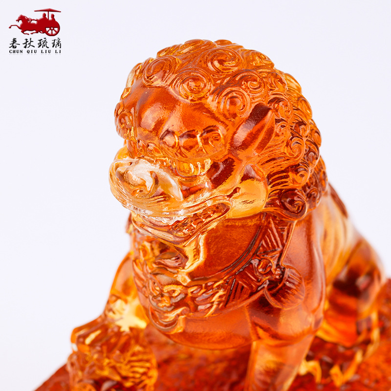 Kolorowa glazura pieczęć lwa o – Art Craft Lion recenzja i cena
