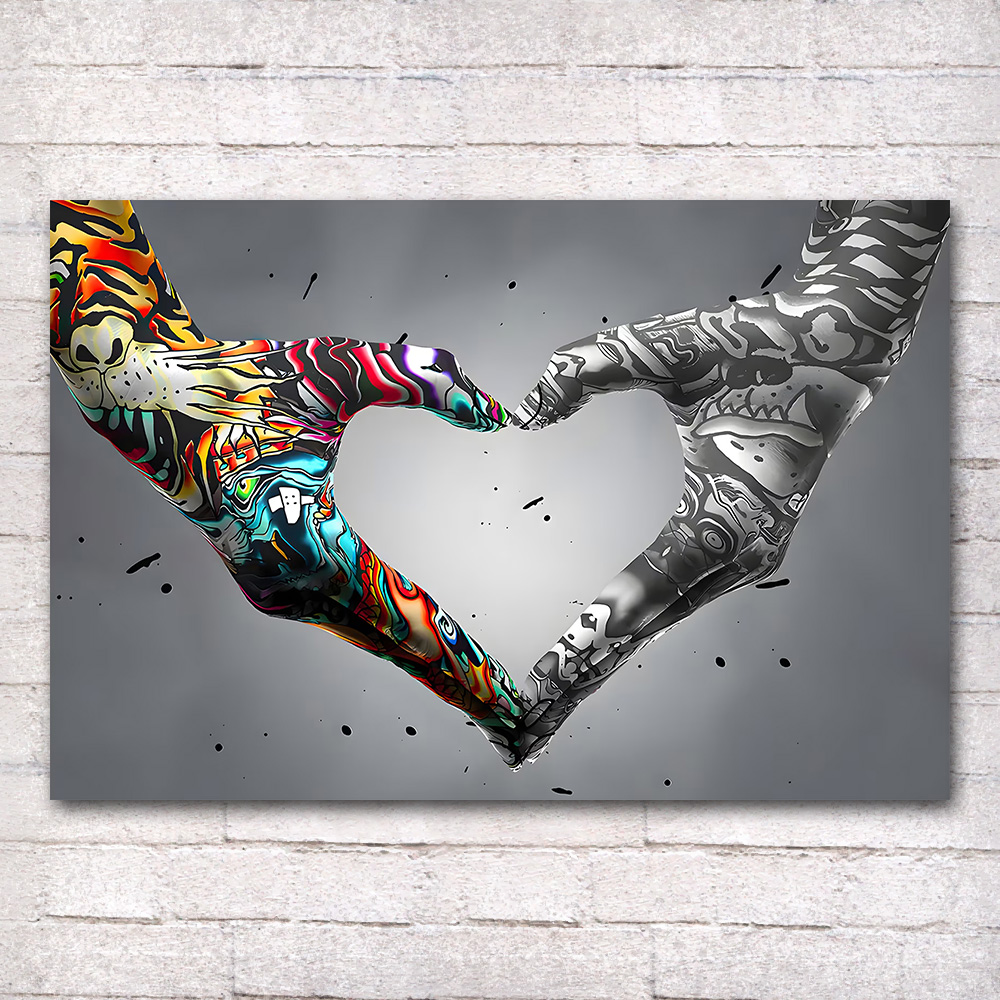 Graffiti Ręka Miłość Obraz na  – Art Craft Love recenzja i cena