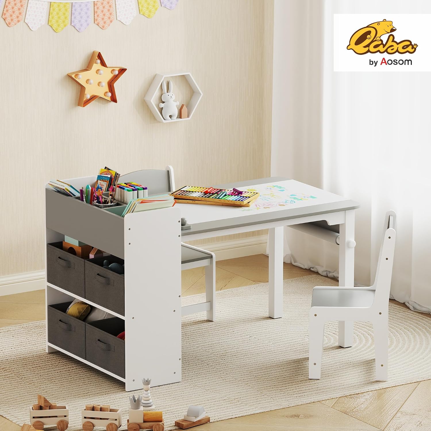 Stolik i krzesło dla dzieci z  – Art Craft Toddlers recenzja i cena