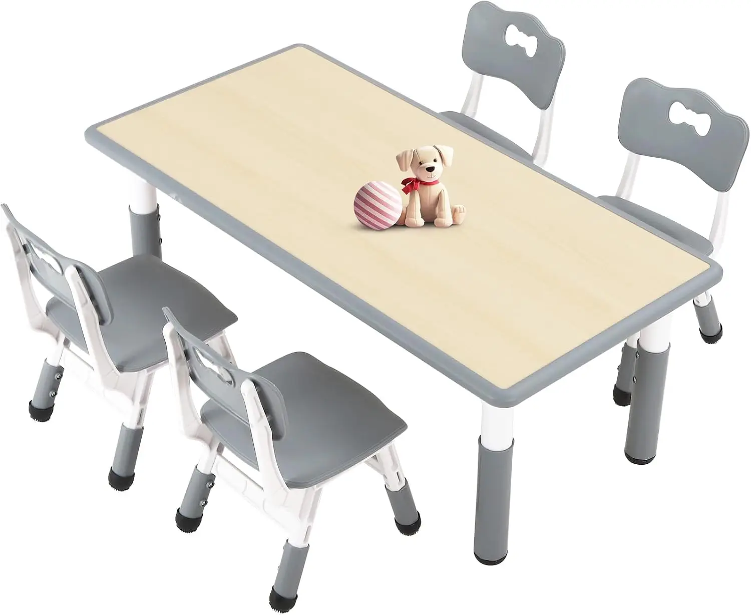 Zestaw stołu i 4 krzeseł dla d – Art Craft Toddlers recenzja i cena