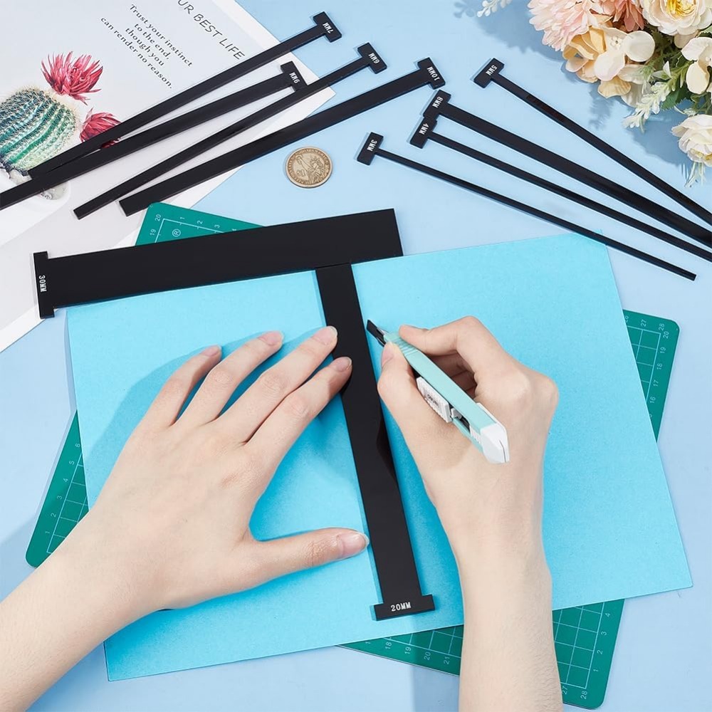 10 szt. Akrylowe narzędzia dys – Bookbinding Supply Kit recenzja i cena