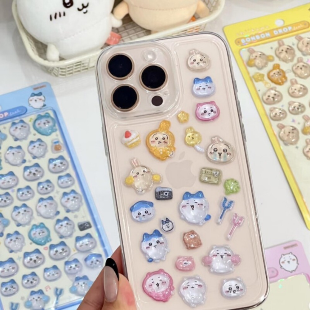 Urocze naklejki 3D Chiikawa z  – Art Craft Stationery recenzja i cena