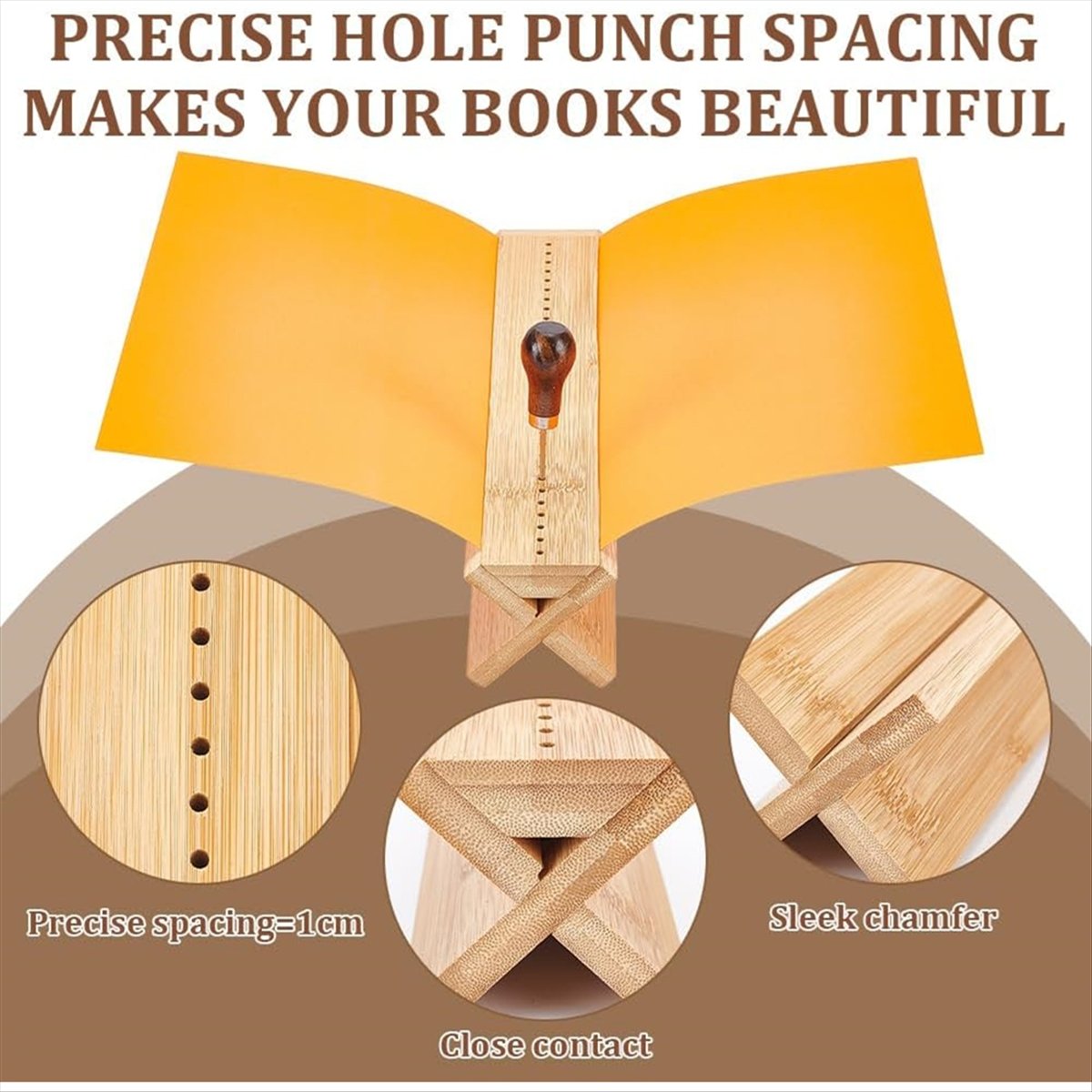 X07A 26 szt. bambusowych podkł – Bookbinding Supply Kit recenzja i cena