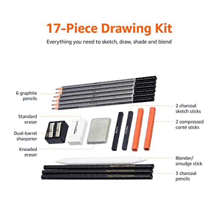 Zestaw do szkicowania i rysowa – Sketching Charcoal Set recenzja i cena