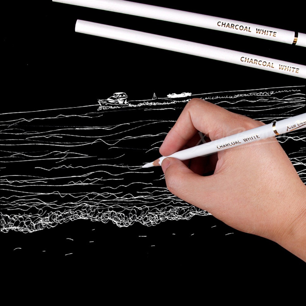 Zestaw 3 ołówków węglowych mię – Sketching Charcoal Set recenzja i cena