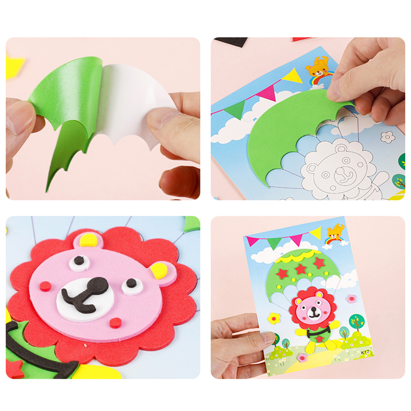 3D EVA Foam Sticker Puzzle Gam – Art Craft Toddlers recenzja i cena